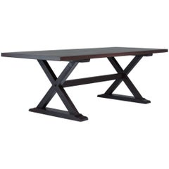Bespoke X-Frame Wenge Table