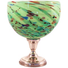 Vintage Colored Glass Bowl