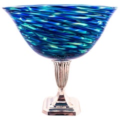 Vintage Colored Glass Bowl