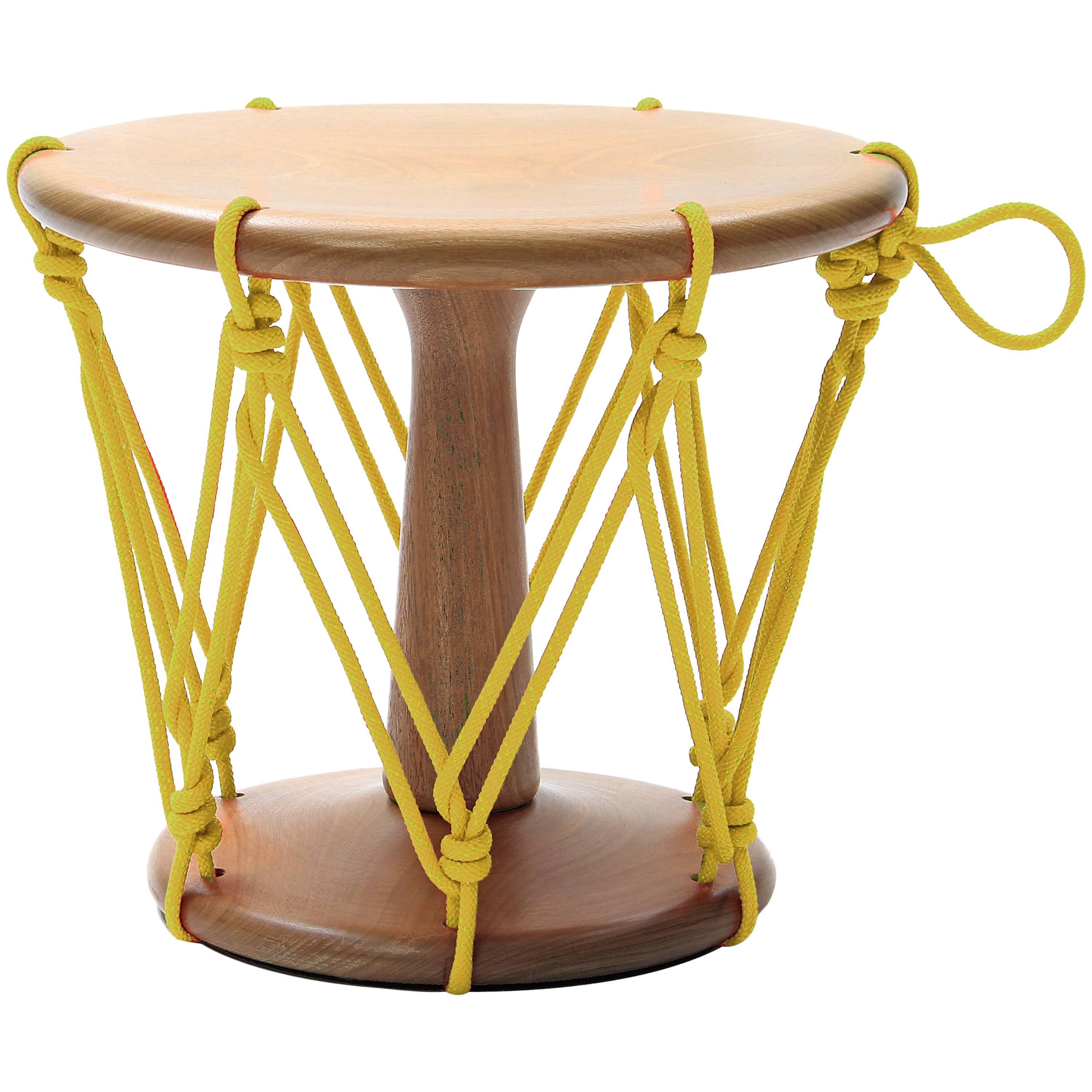 Baque Stool Yellow For Sale