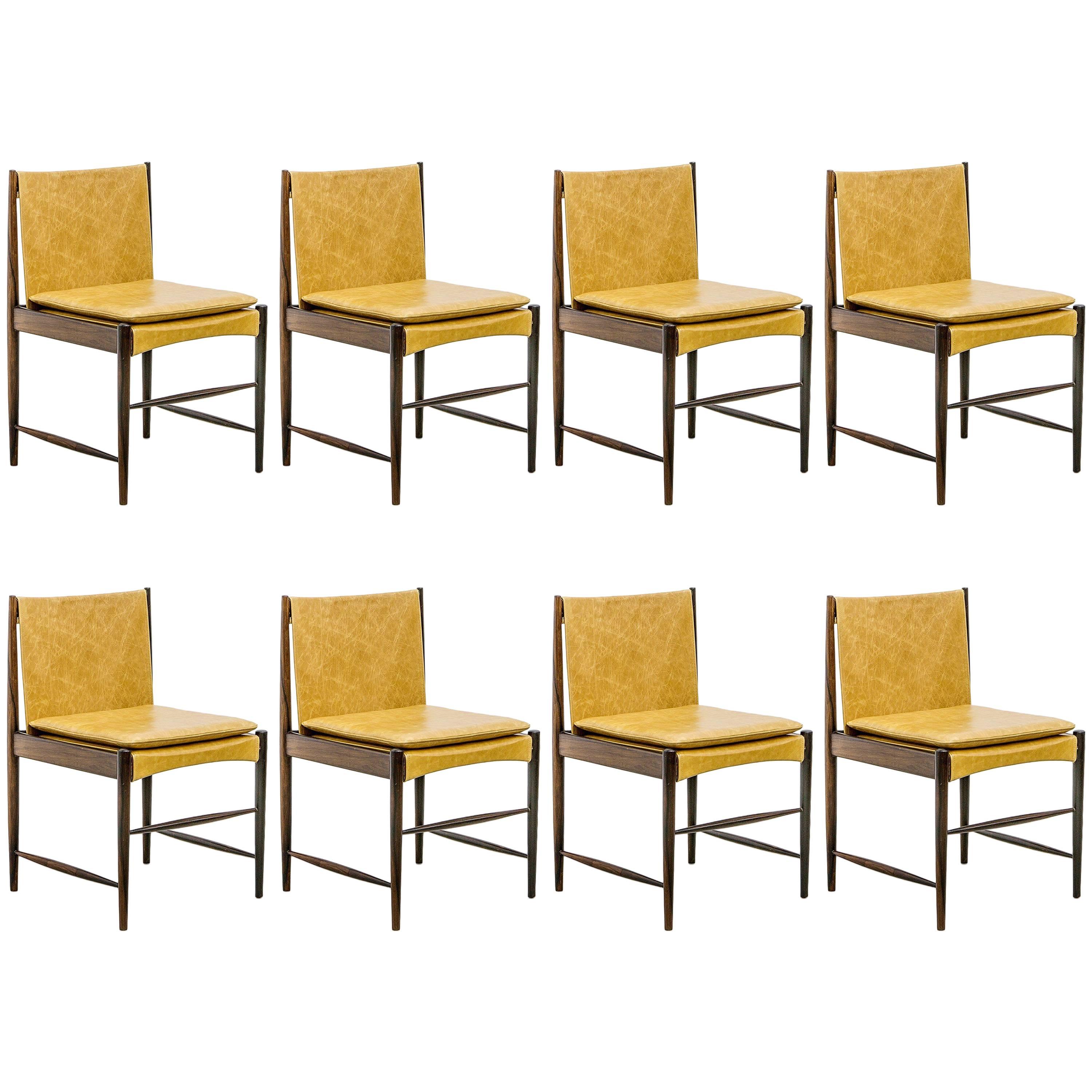 Set of Six "Cantu" Chairs, Sergio Rodrigues, Brazilian, Midcentury