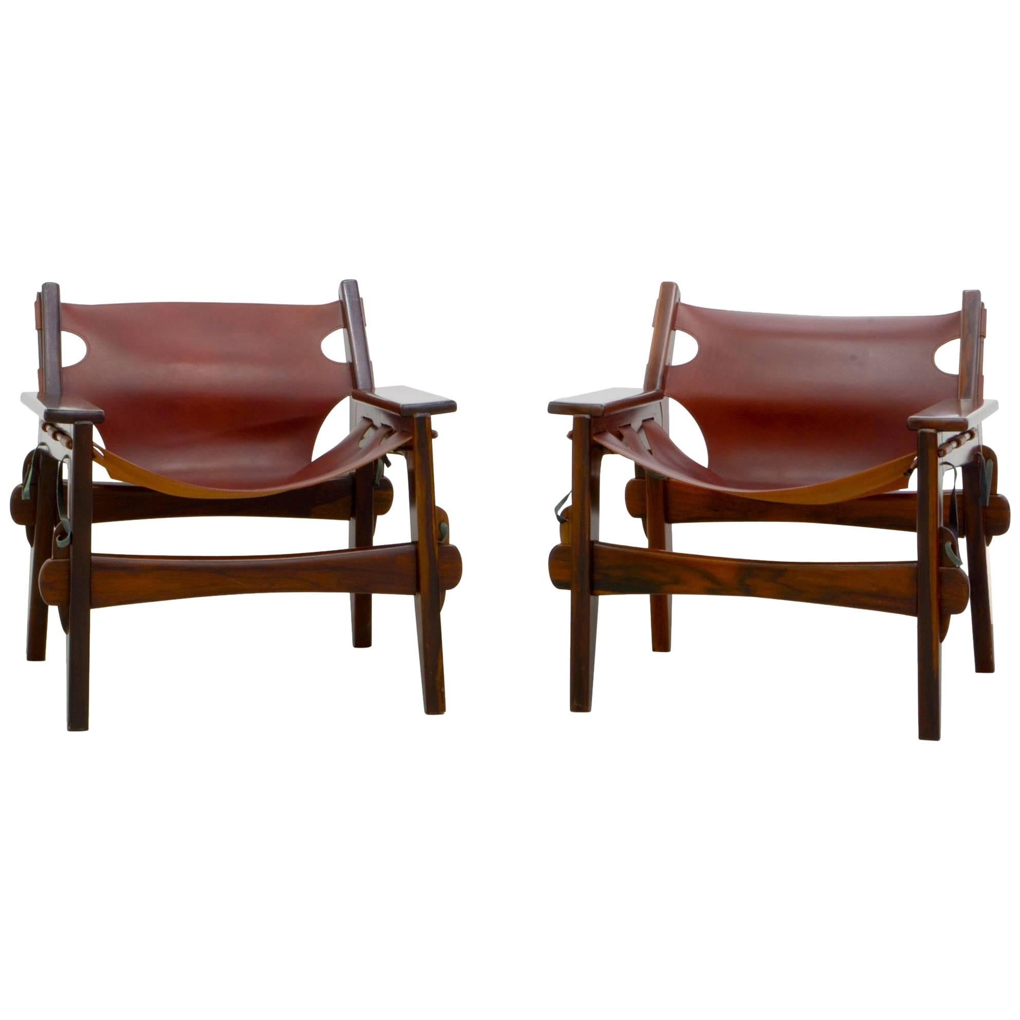 Pair of Kilin Armchairs, Sergio Rodrigues, Brazilian, Midcentury