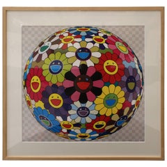 Flower Ball 'Kindergarten Days', Offset Print in Colors by Takashi Murakami