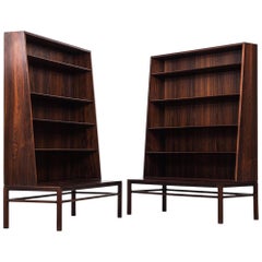 Johan Hagen Bookcases by Cabinetmaker I. Christiansen in Denmark