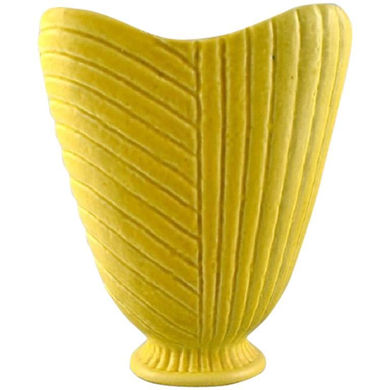 Rörstrand Retro Ceramic Vase, Sweden, 1960s