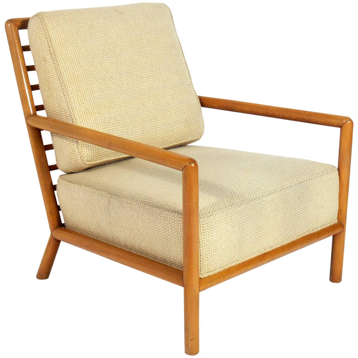 Large-Scale Modern Lounge Chair by T.H. Robsjohn-Gibbings