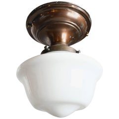Small Schoolhouse Flush Mount, Quantity Available