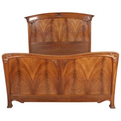 French Art Nouveau Bed