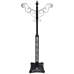 Victorian Style Wrought Iron Lamp Post Hanging Planter, from Walt Disney World