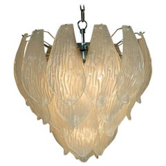 Antique Italian Murano Petals Chandelier, Murano