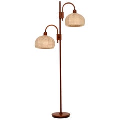 1960s Danish Teak Vintage Floor Lamp