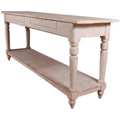 French Potboard Serving Table