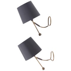 Vintage Pair of Table or Wall Lamps by Le Klint