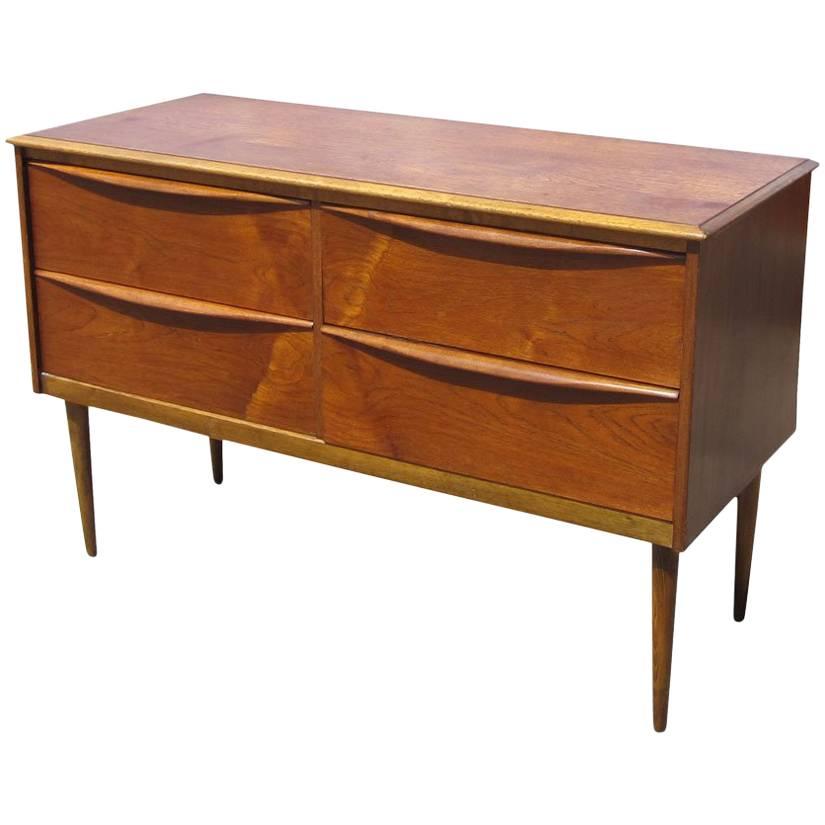 45" Vintage Midcentury Mahogany Dresser