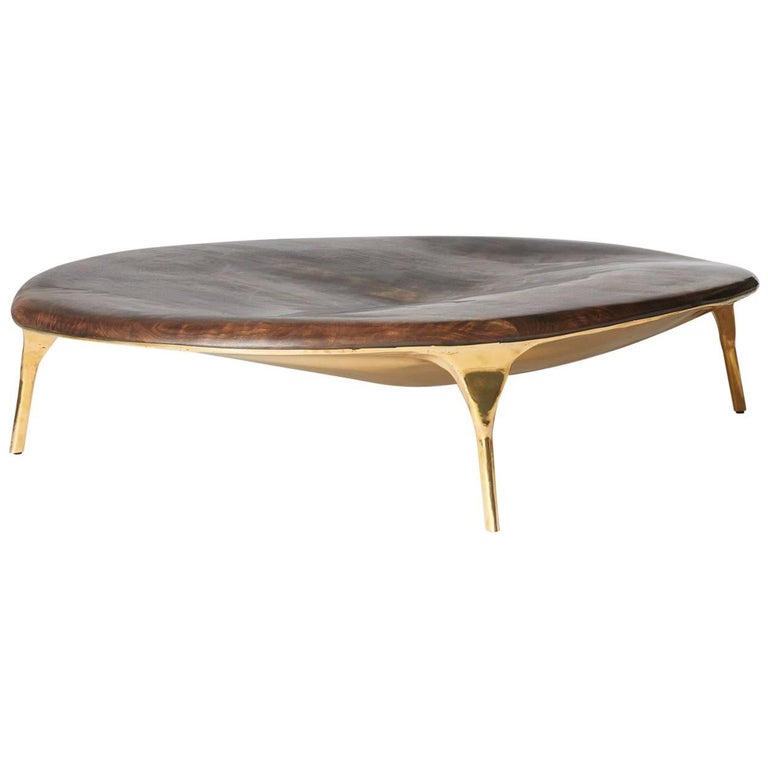 Bowl Shaped Coffee Table by Valentin Loellmann For Sale