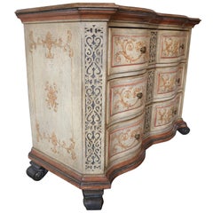 Hand-Painted 18th Century Style Chest Design