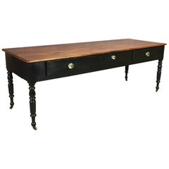 19th Century Fruit Wood Table Console