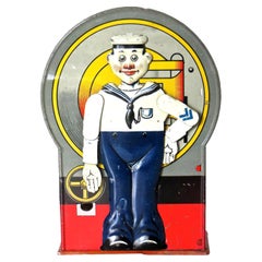 Mechanical Bank "Saluting Sailor", circa 1920s