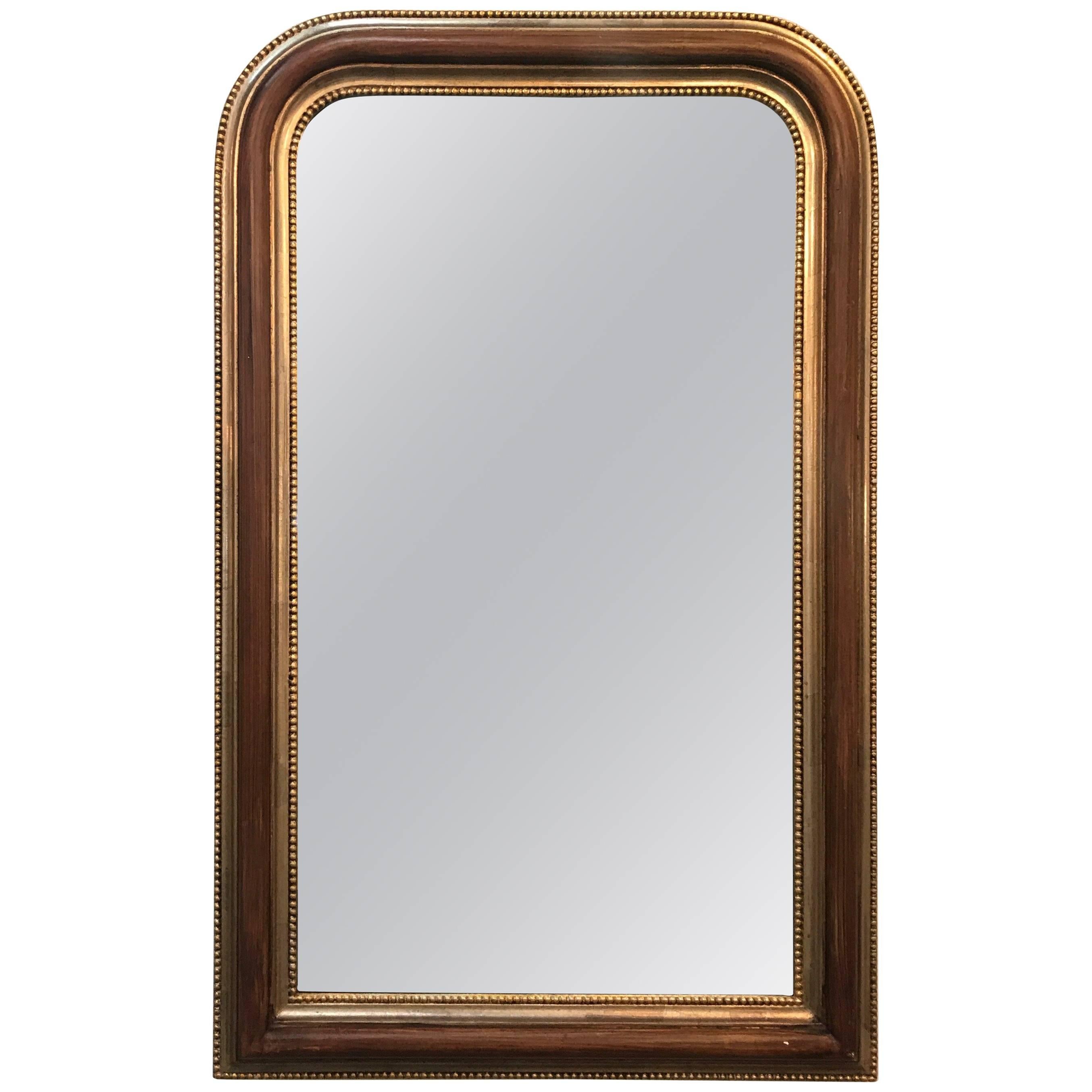 LaBarge Louis Philippe Style Parcel-Gilt Mirror