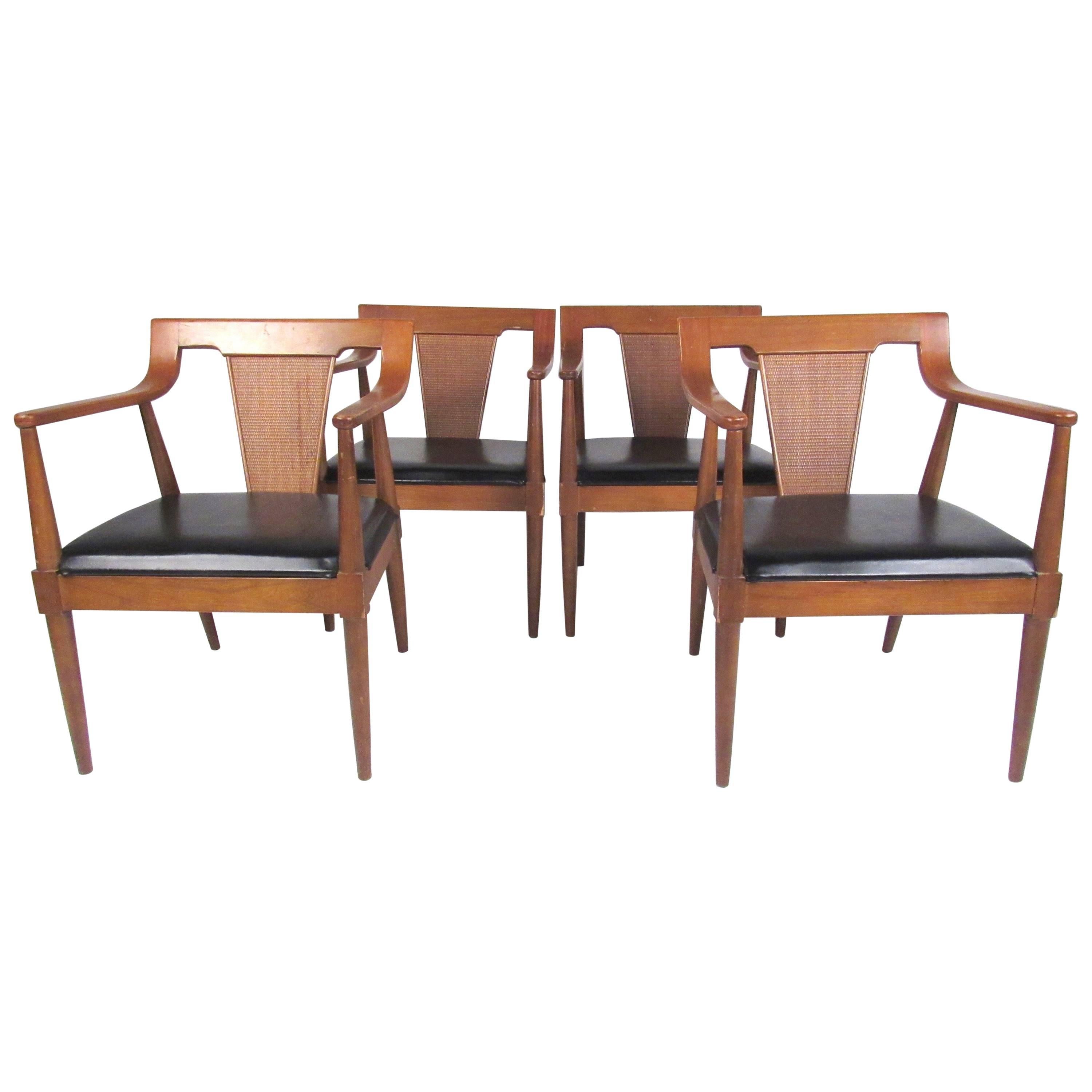 Stylish Set of American Modern Dining Chairs by Basic Witz