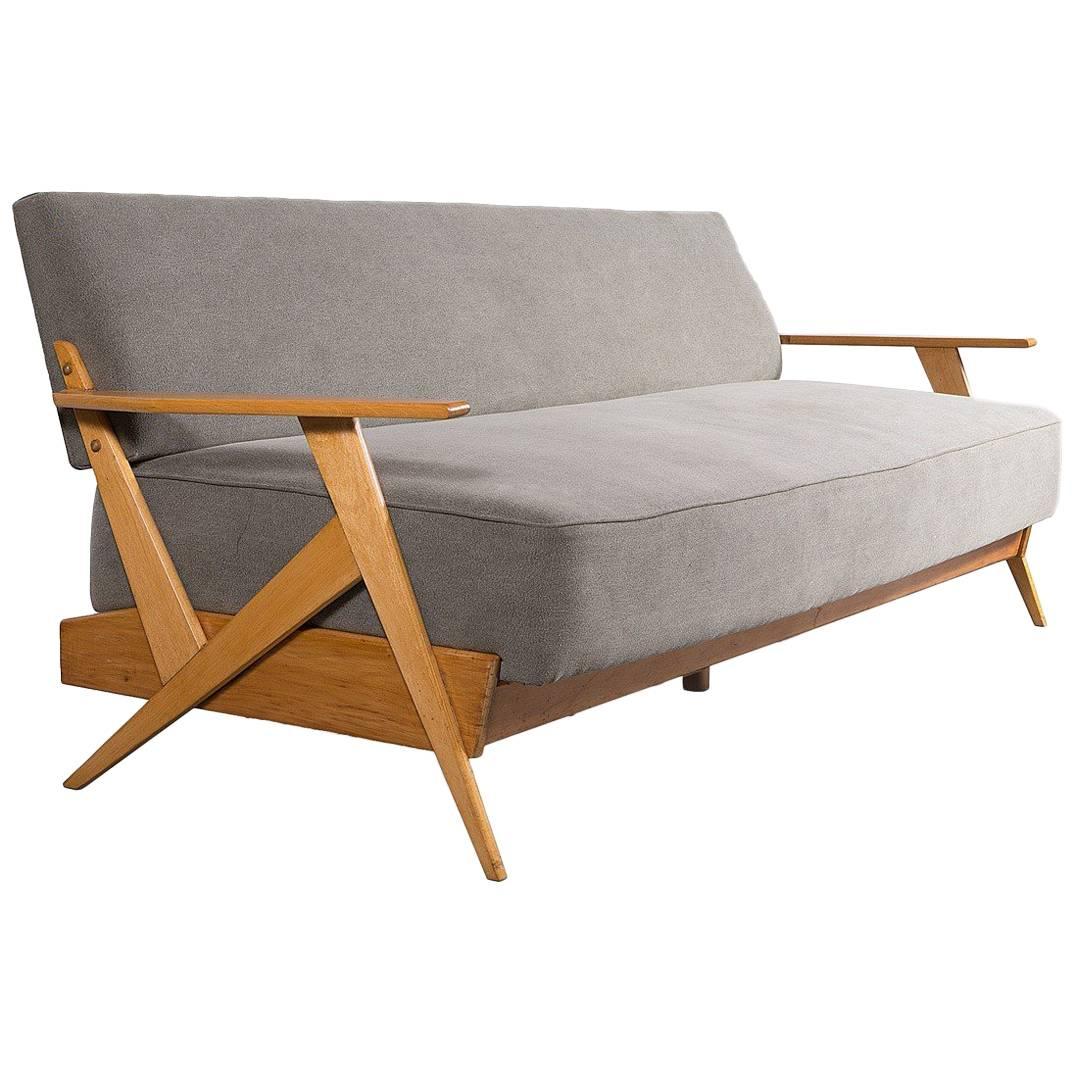 Midcentury Sofa by José Zanine Caldas, Brazilian Design