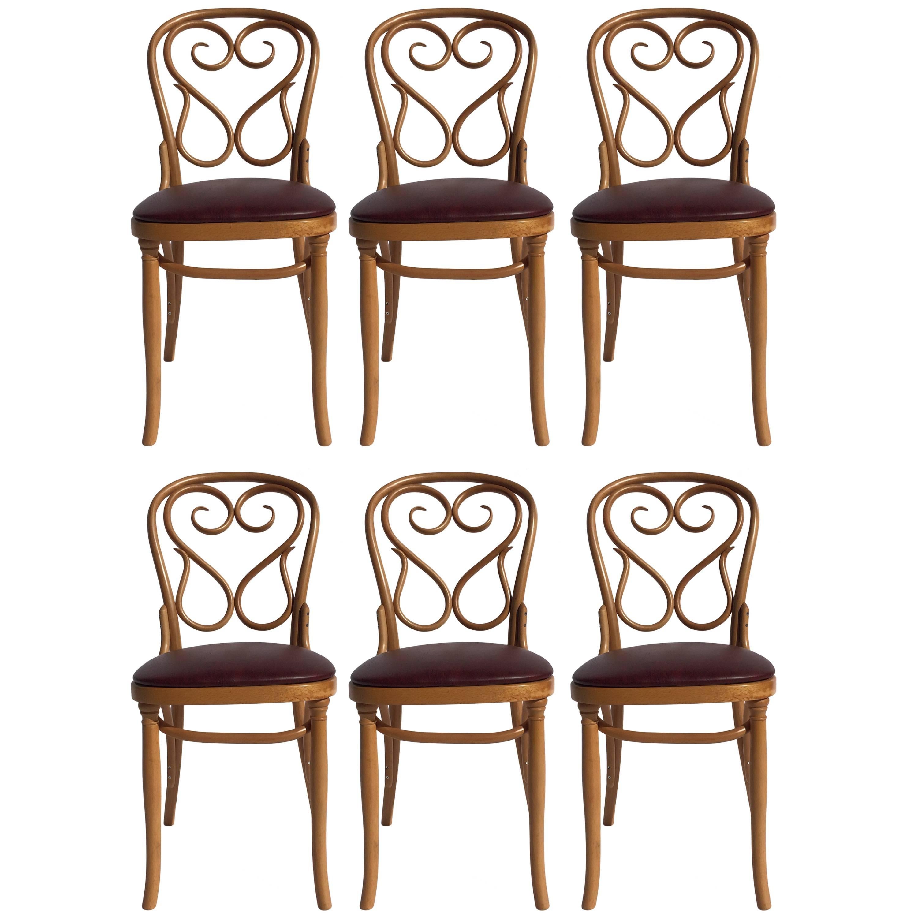 Four Beautiful Thonet Dining Chairs