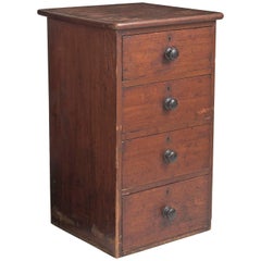 Victorian Bedside Chest of Drawers, circa 1870