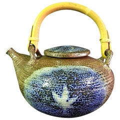 Vintage Beautiful Otto and Vivika Heino Hand Thrown Ceramic Teapot