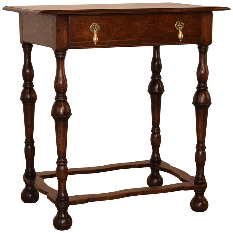 Late 19th Century Trumpet Leg Side Table at 1stDibs