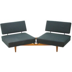 Knoll 'Stella' Convertible Sofa Daybed by Walter Knoll, 1960s