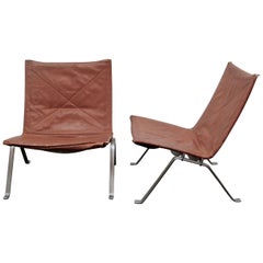 Vintage Poul Kjaerholm PK22 Lounge Chair