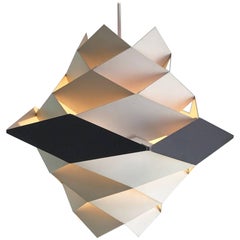 Rare Danish Ceiling Pendant by Preben Dal for Hans Følsgaard AS, Mid-1960s