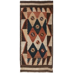 Antique Turkish Kilim Ruga