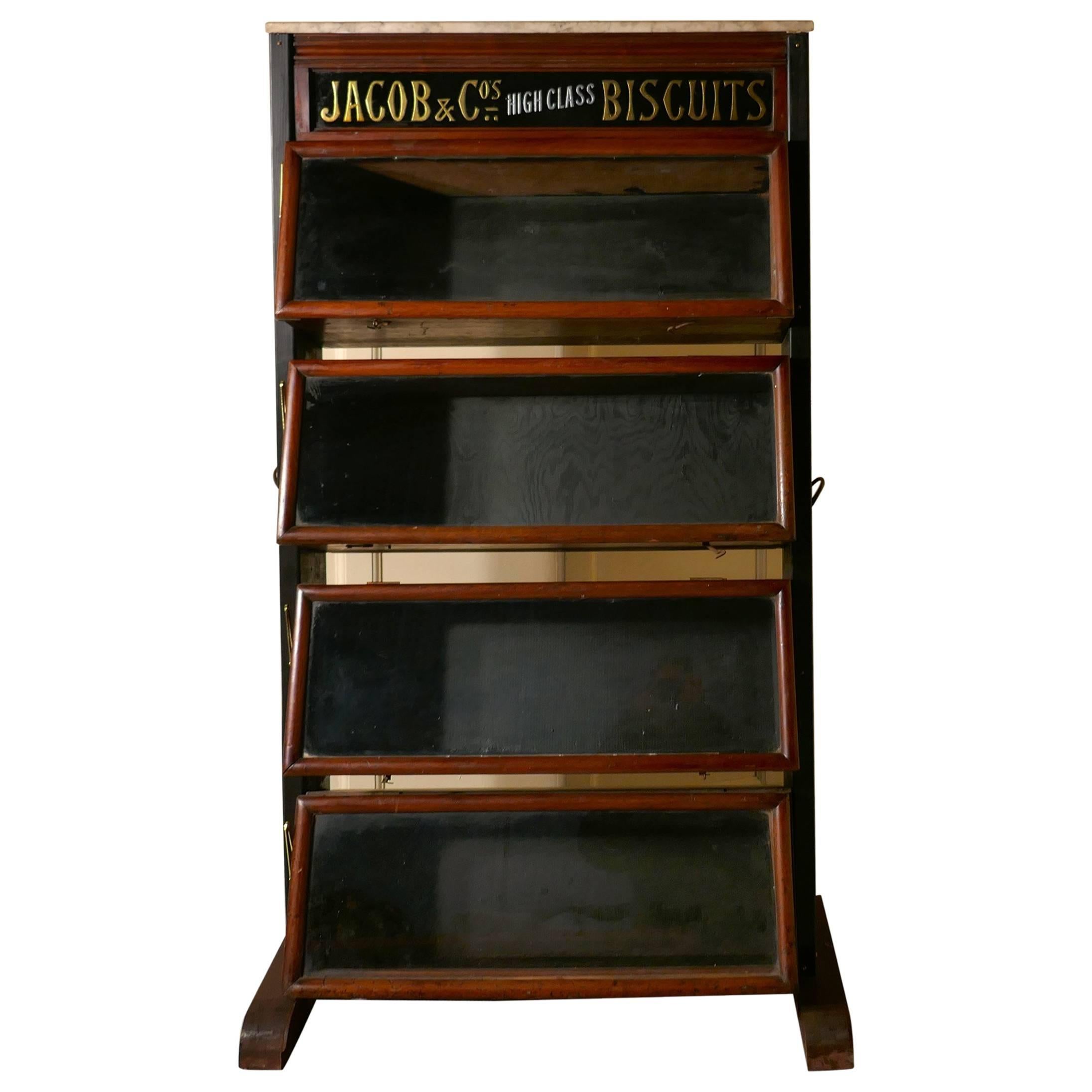 Jacob & Co’s High Class Biscuits Shop Display Cabinet 
