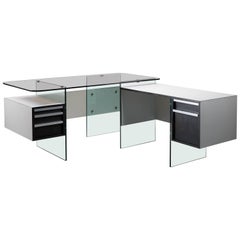 Xavier Marbeau Very Rare Modular Positioning Desk, France, 1960s