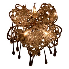 Pair of René Roubíček Design Chandeliers