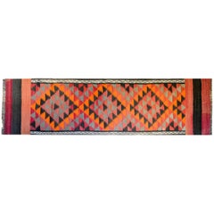 Vintage Afghani Kilim Runner