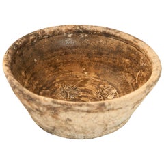 Brown Glazed Ceramic Bowl Song Dynasty Salvaged off the North Coast of Java