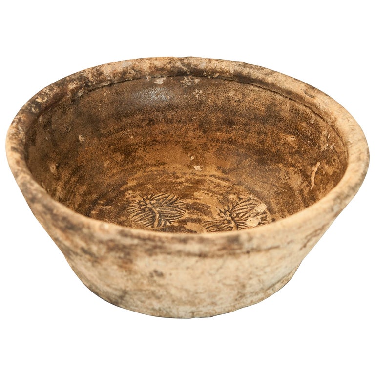 Brown Glazed Ceramic Bowl Song Dynasty Salvaged off the North Coast of