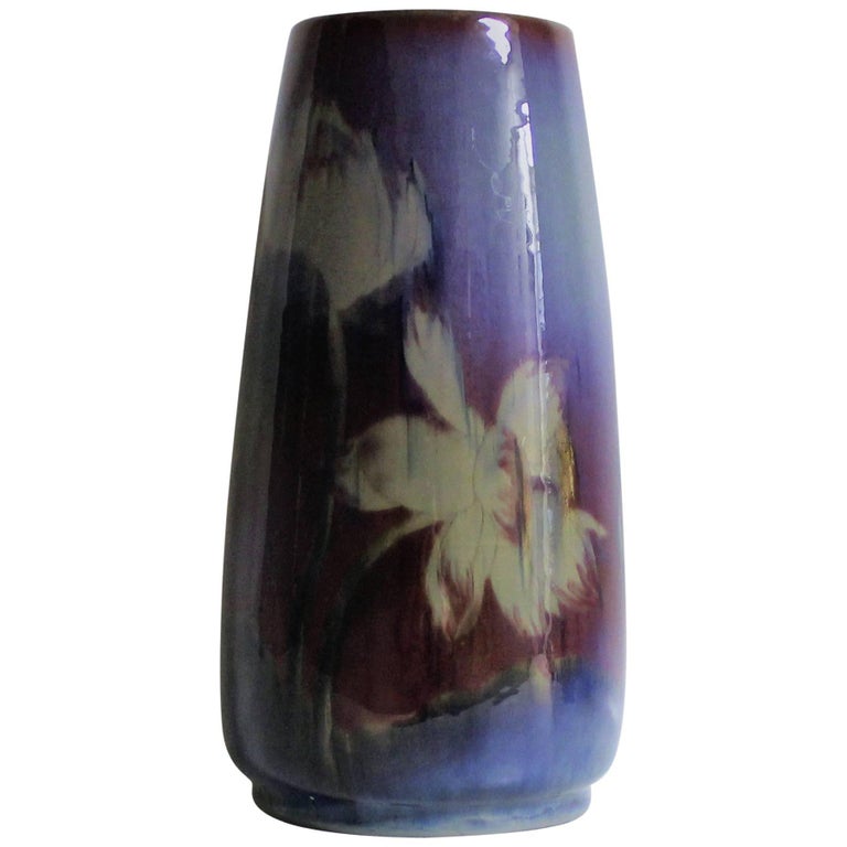 Monumental Rookwood Pottery Vase By Sara Sax For Sale At 1stdibs