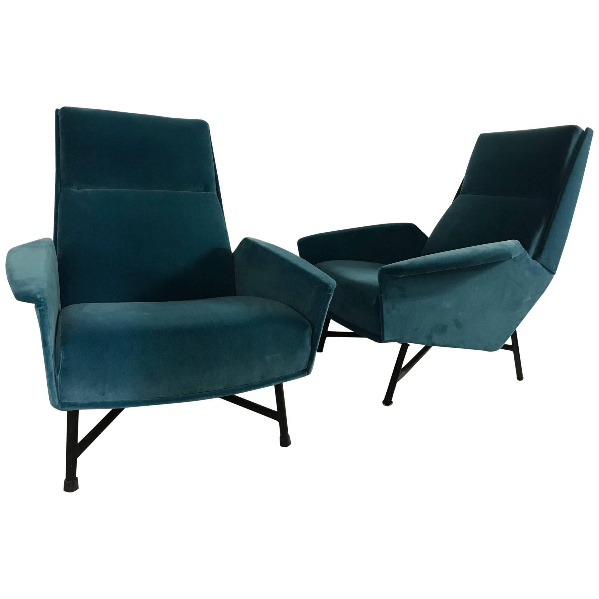 Pair of Armchairs by Claude Delor