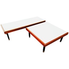 1950s French Modular Set of Coffee Table