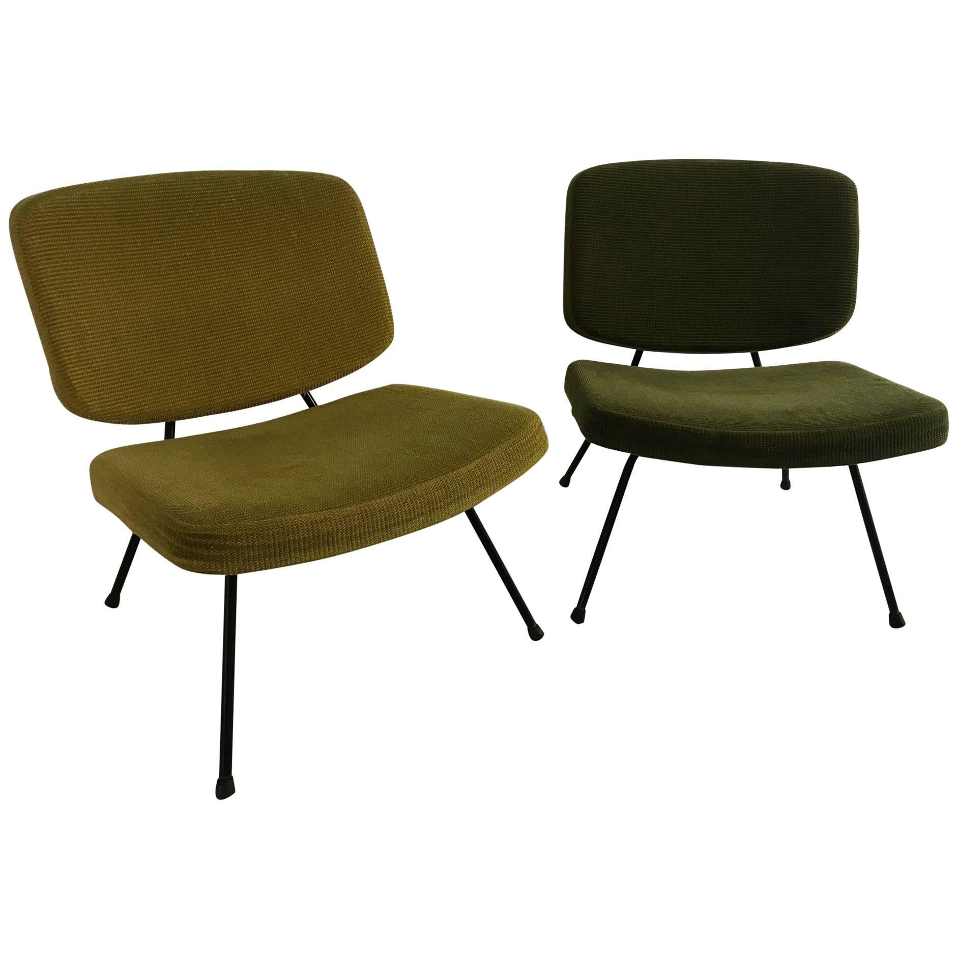 Pair of CM190 Chairs by Pierre Paulin