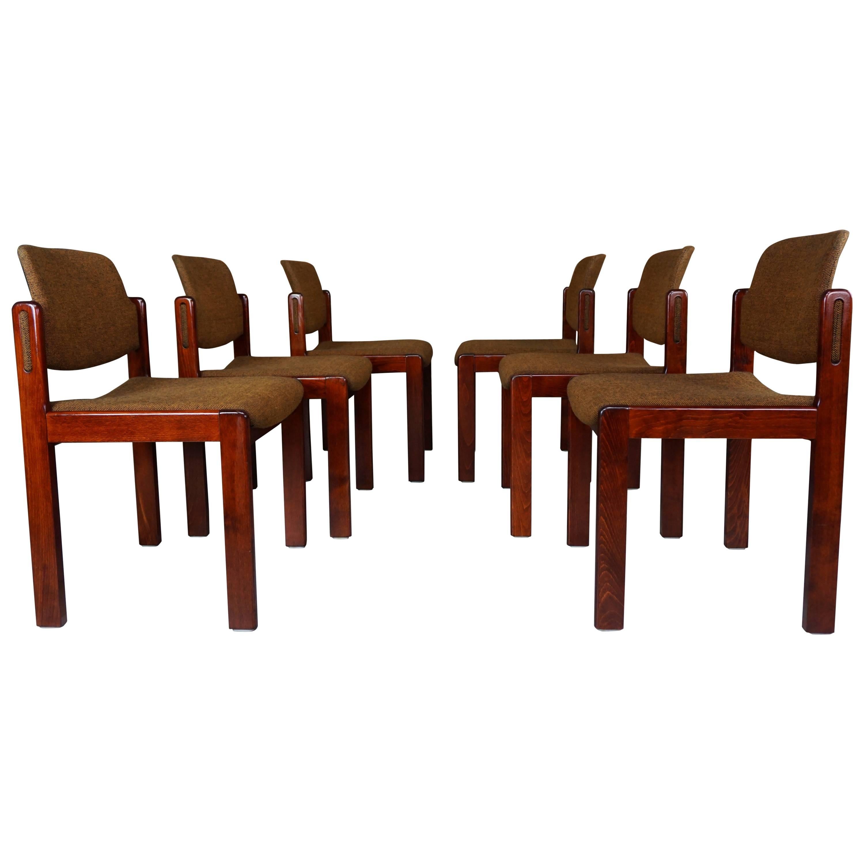 Set of Six Chairs by Lubke, 1960, West Germany