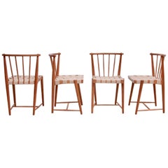 Set of Four Helmut Otepka Dining Chairs, Austria, 1952 Set of Four Helmut Otepka Dining Chairs, Austria, 1952