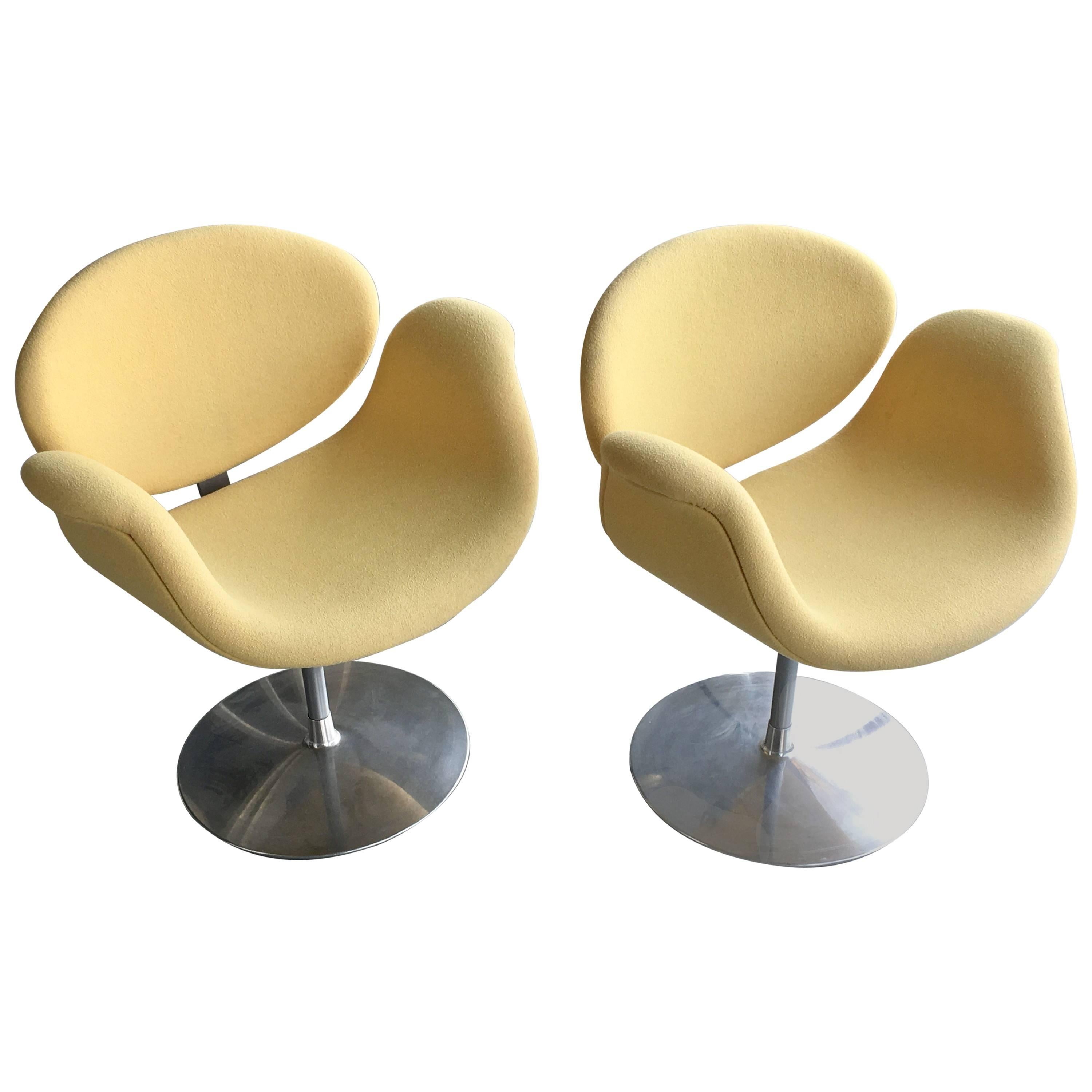 Pierre Paulin Little Tulip Pair of Chairs by Artifort