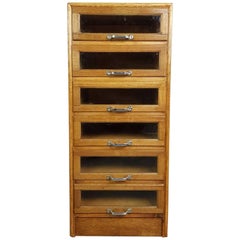 Six-Drawer Midcentury British Haberdashery Cabinet