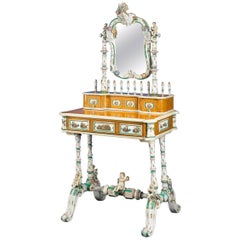 19th Century Meissen Porcelain Dressing Table