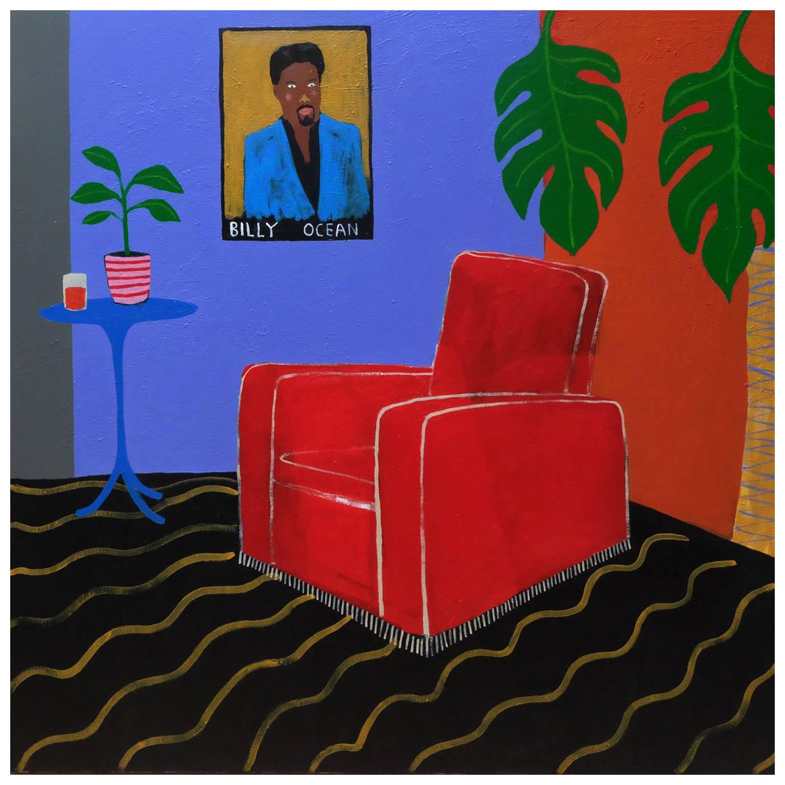 'Ocean View Apartment' Portrait Painting by Alan Fears