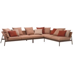 Roda Indoor or Outdoor Piperlow Sectional Designed by Rodolfo Dordoni